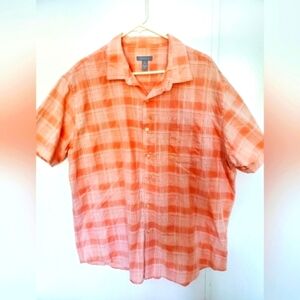 Van Heusen button down mens shirt size xxl